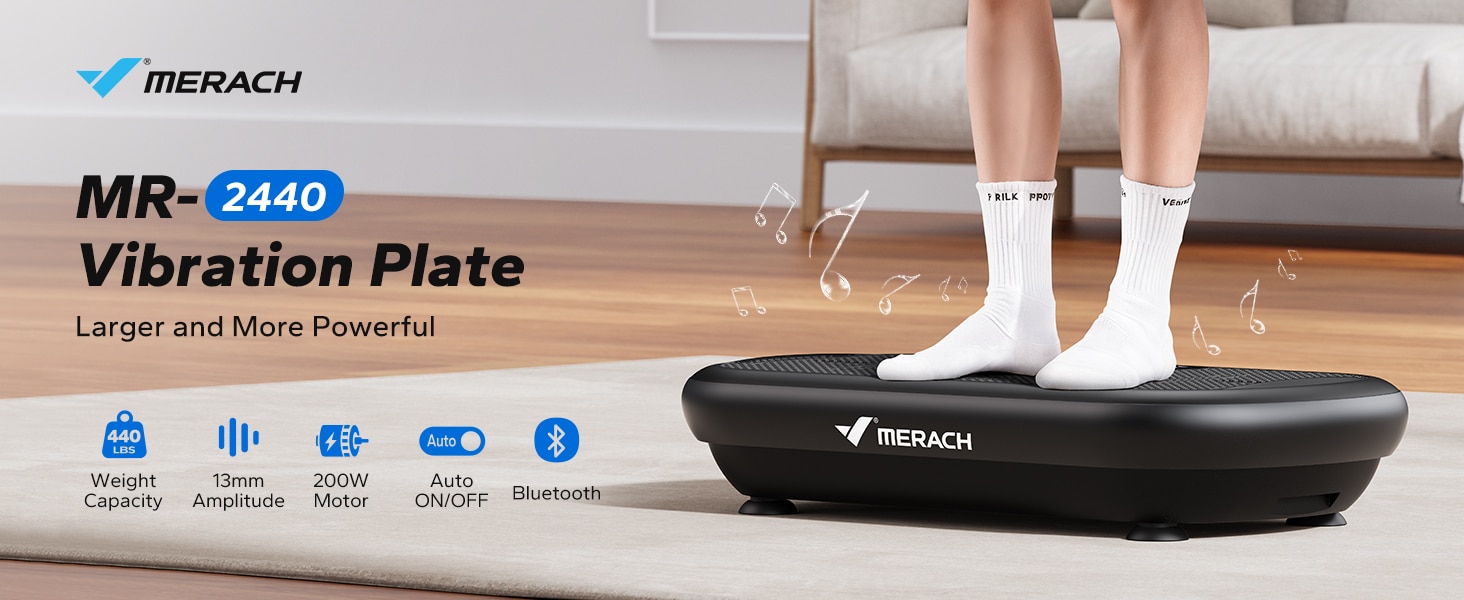 MERACH Vibration Plate Exercise Machine
