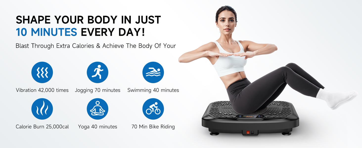 Taevno Vibration Plate Exercise Machine