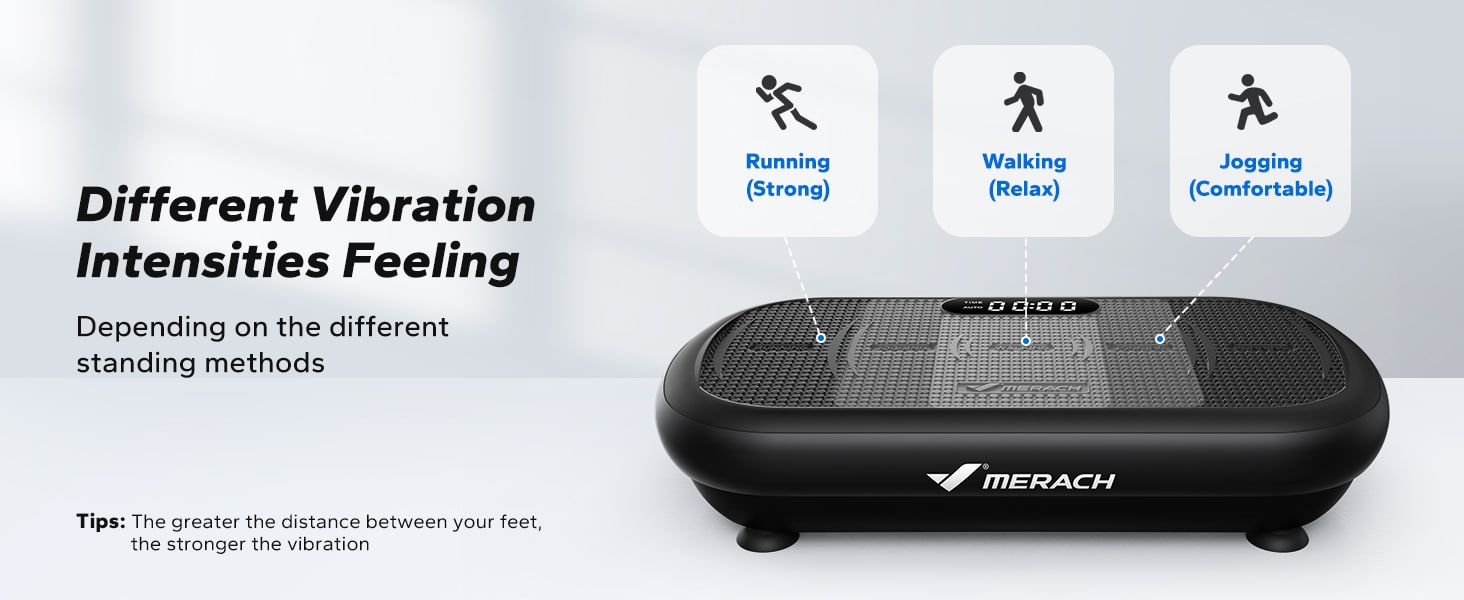 MERACH Vibration Plate Exercise Machine