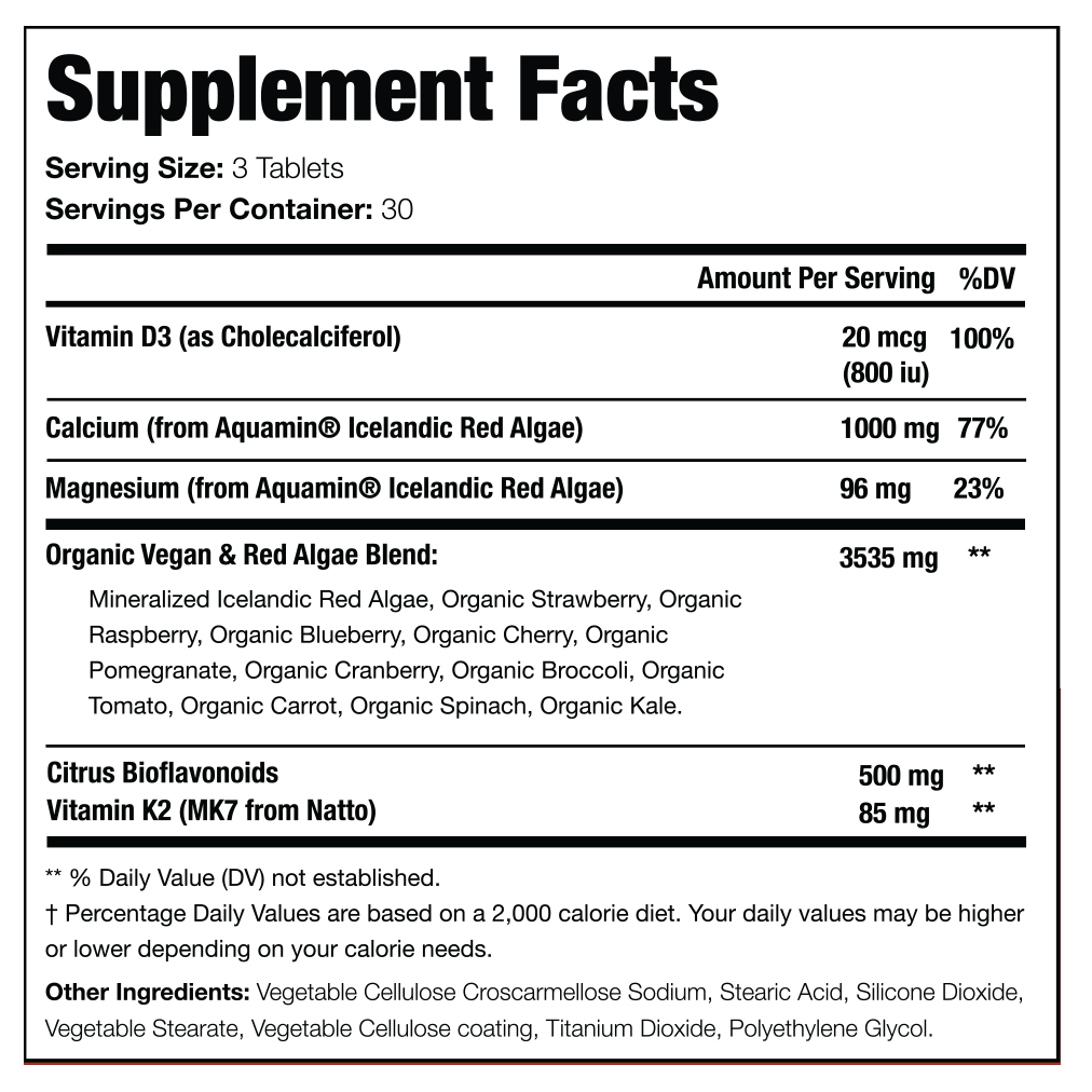 GenF20 Icelandic Red Algae Calcium - Image 3