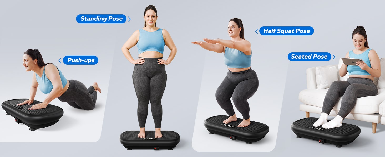 MERACH Vibration Plate Exercise Machine