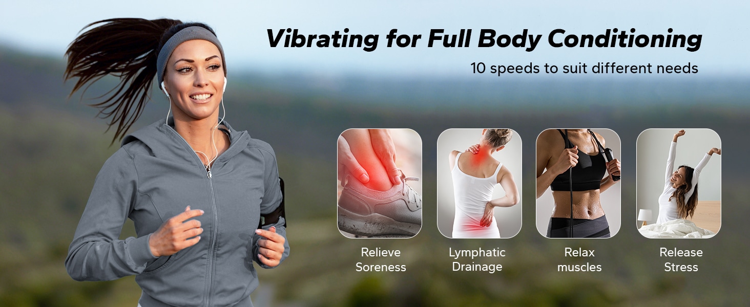 MERACH Vibration Plate Exercise Machine