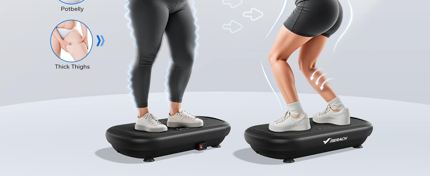 MERACH Vibration Plate Exercise Machine