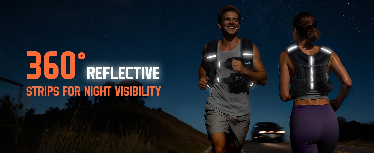 Renoj Weighted Vest for Women & Men