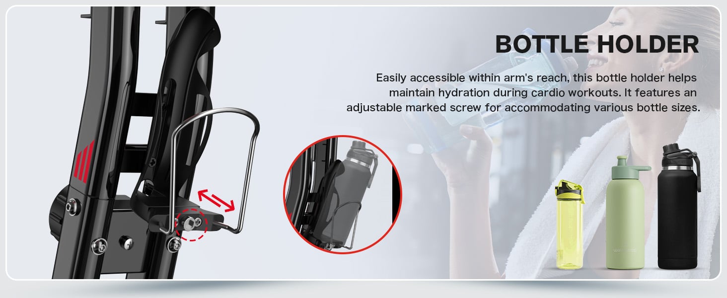 pooboo Folding Exercise Bike – 4-in-1 Foldable Stationary Indoor Cycling Bike