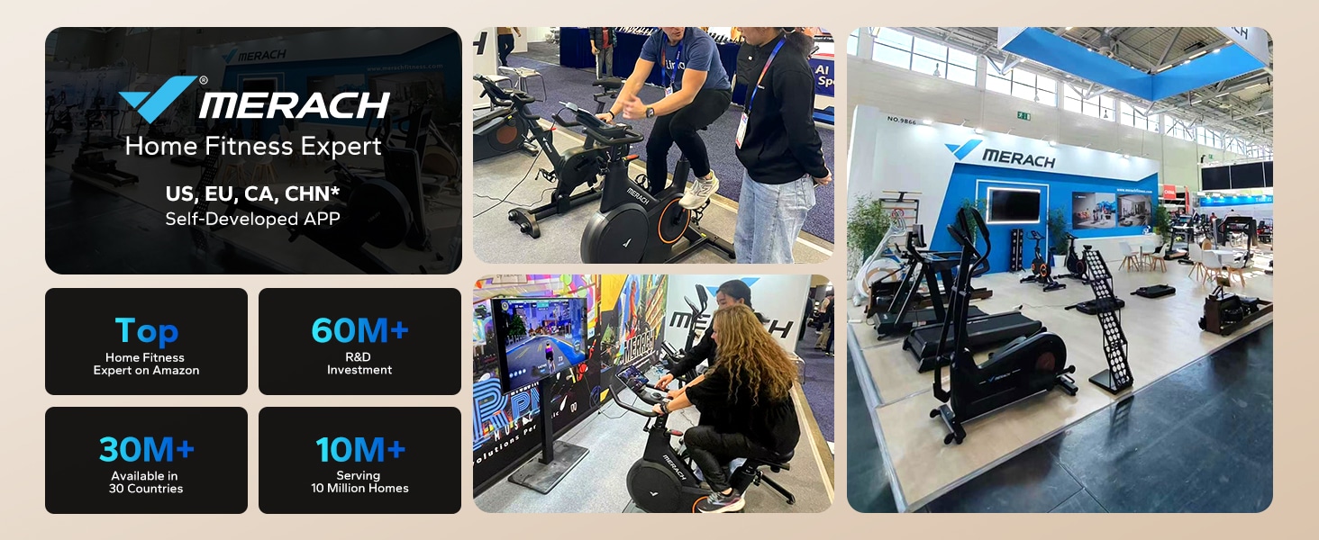 MERACH Under Desk Elliptical Machine