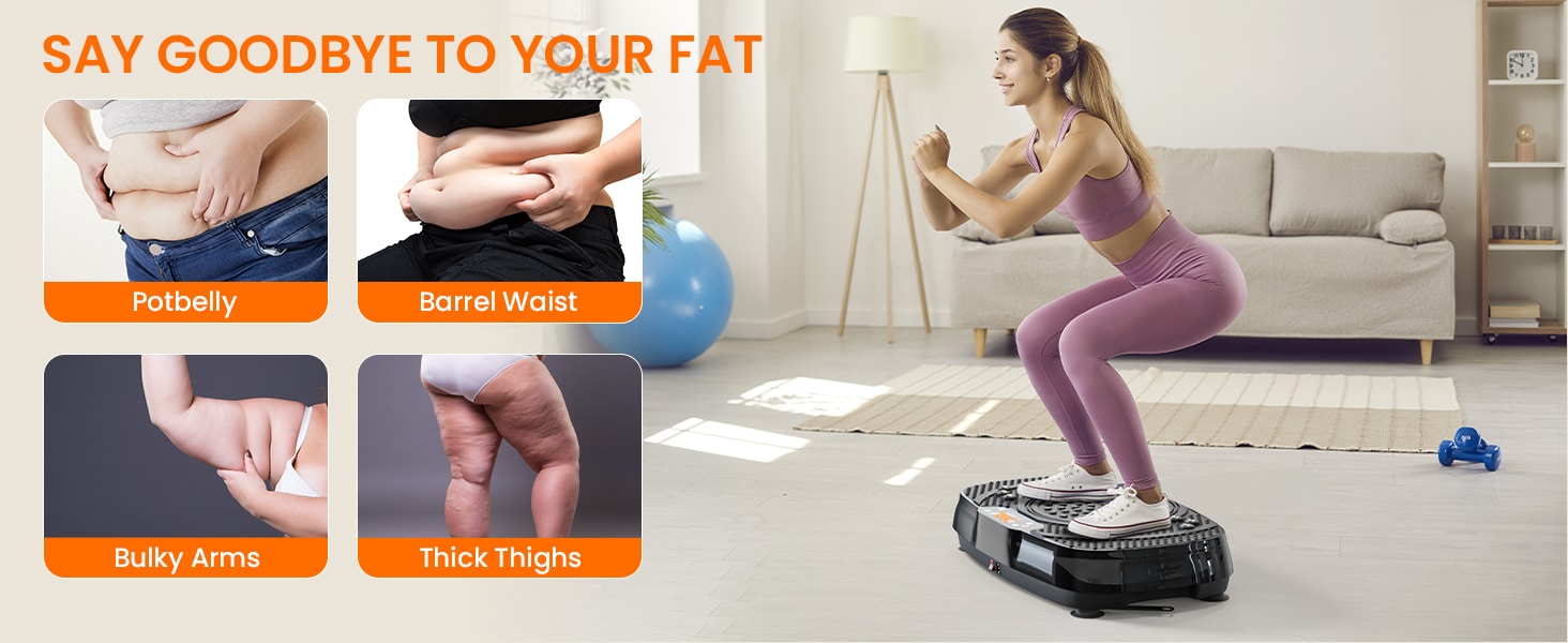 TISSCARE Vibration Plate Exercise Machine