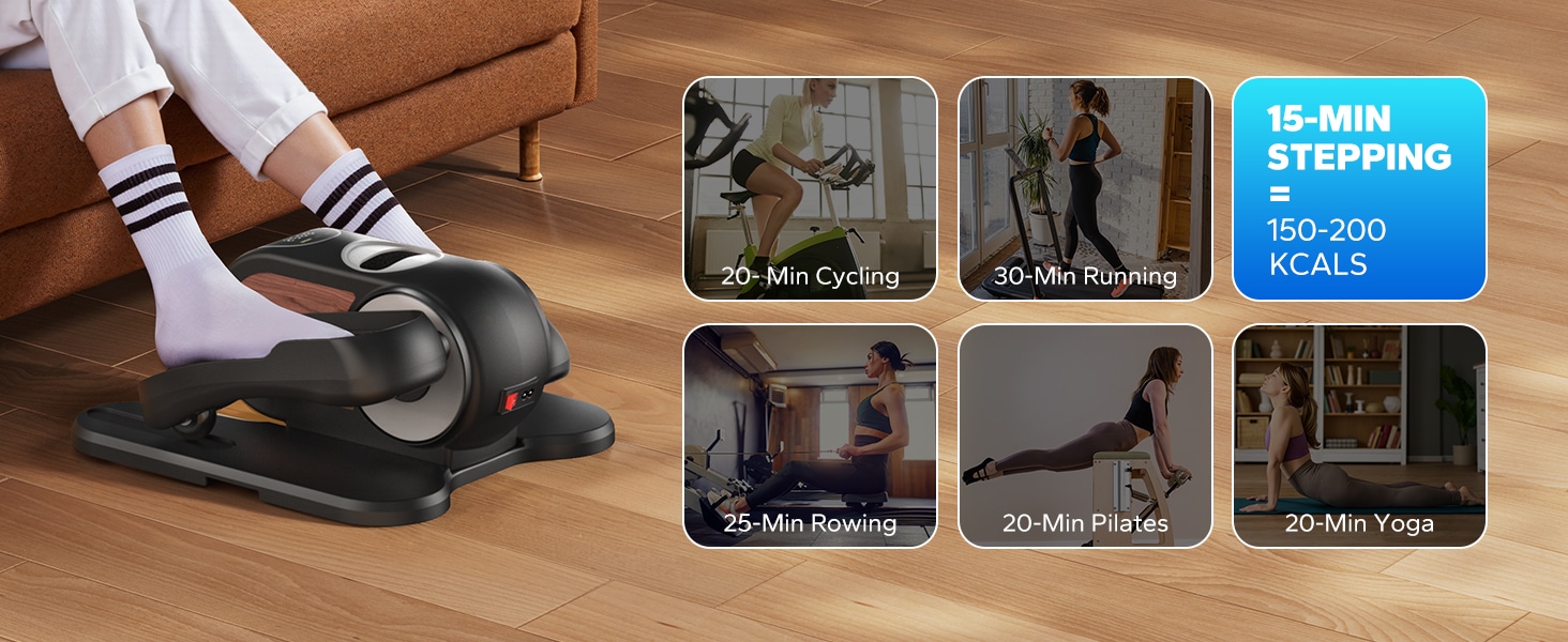 MERACH Under Desk Elliptical Machine