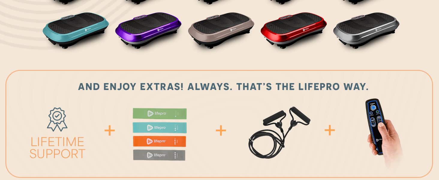 LifePro Vibration Plate Exercise Machine