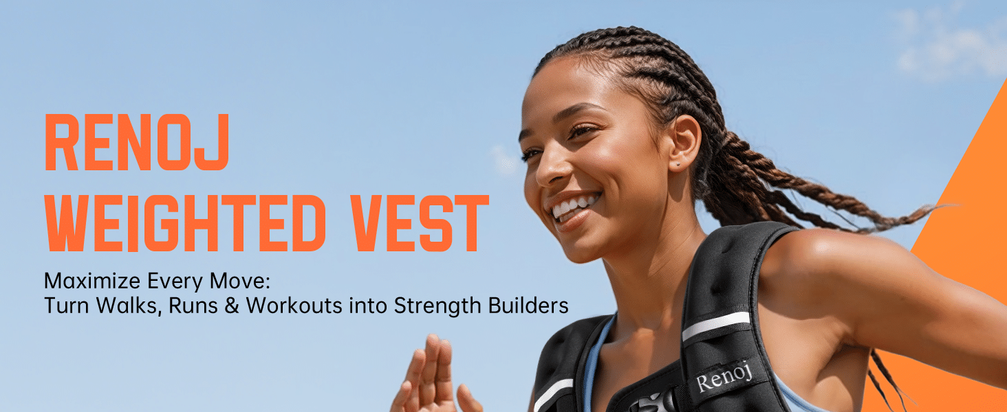 Renoj Weighted Vest for Women & Men