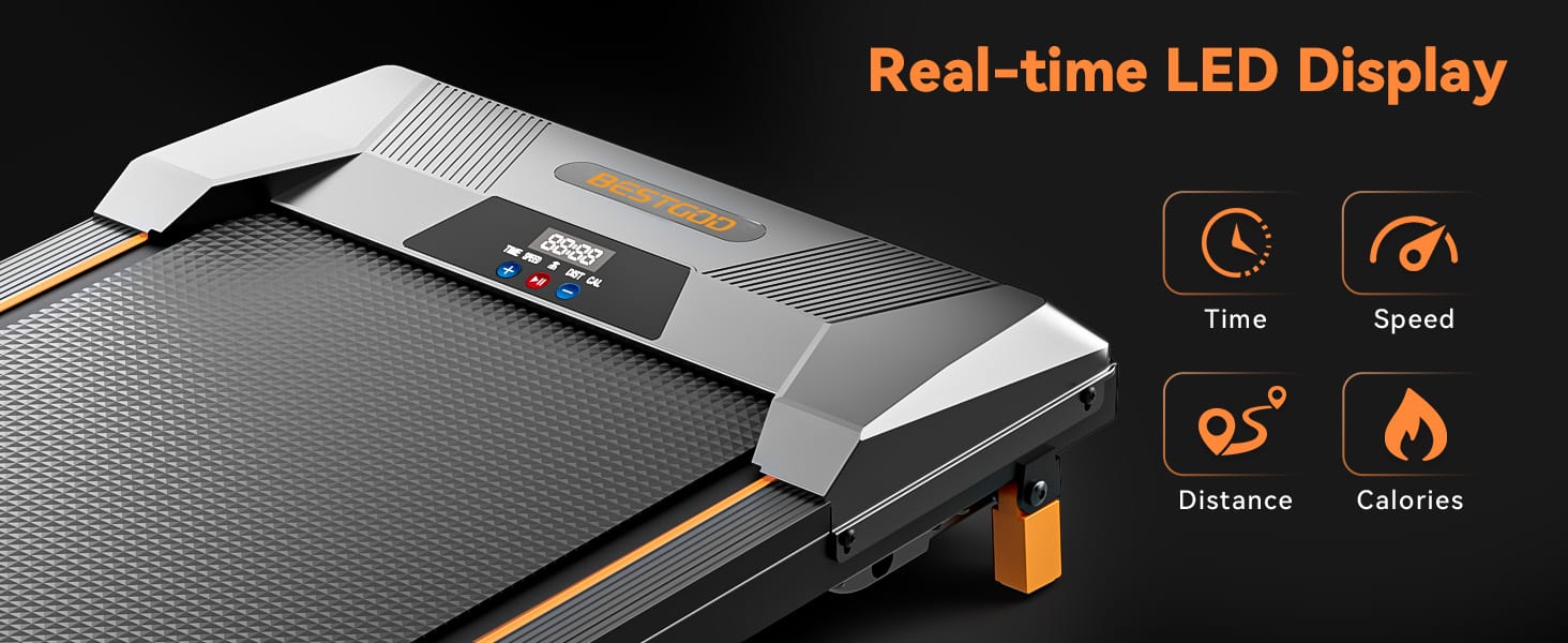 BestGod Folding Walking Pad Treadmill