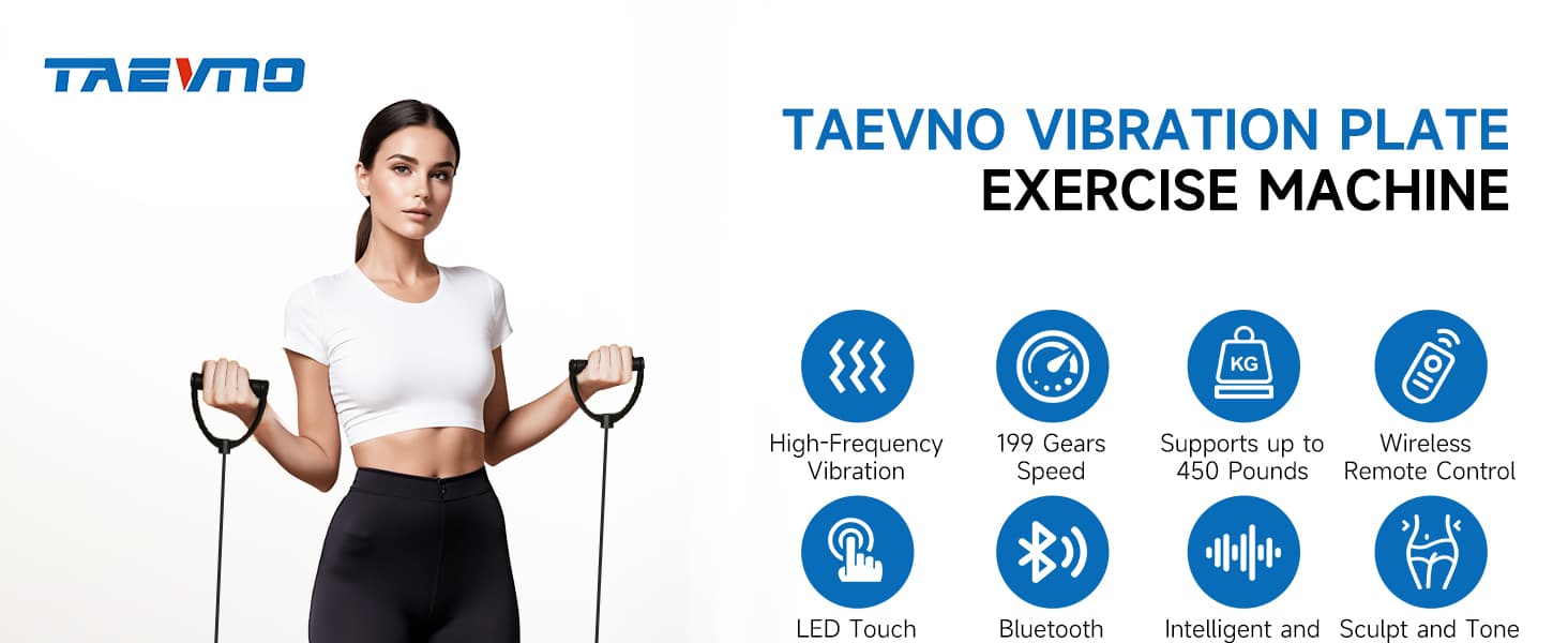 Taevno Vibration Plate Exercise Machine