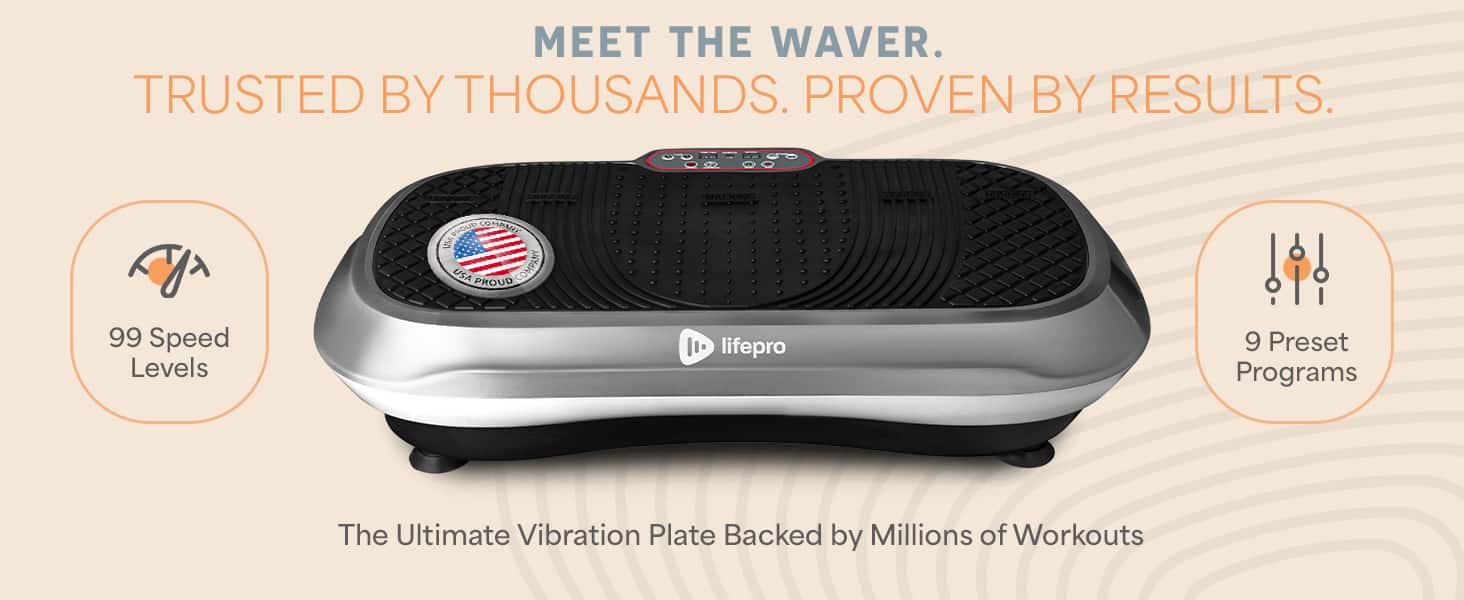 LifePro Vibration Plate Exercise Machine