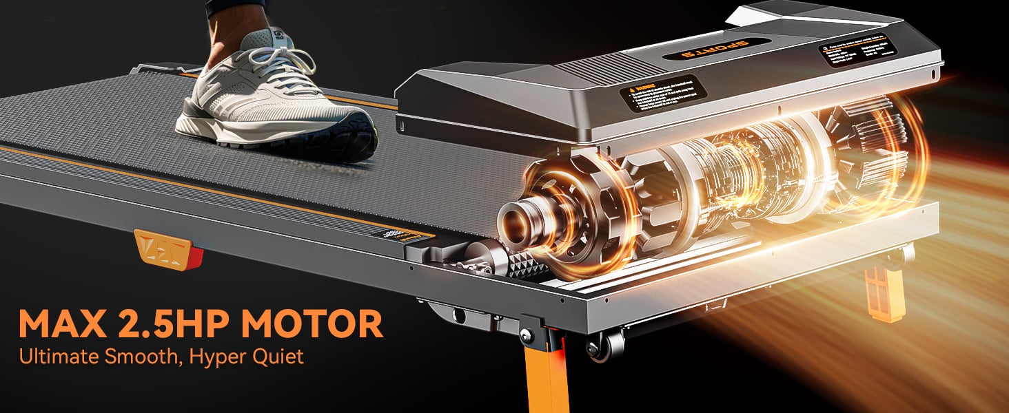 BestGod Folding Walking Pad Treadmill