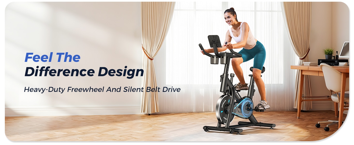 MERACH S26 Exclusive Bluetooth Stationary Exercise Bike
