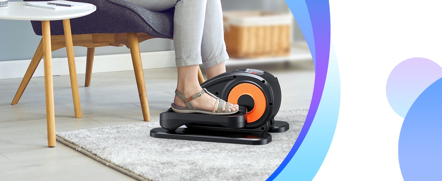GUGTTR Under Desk Elliptical Machine
