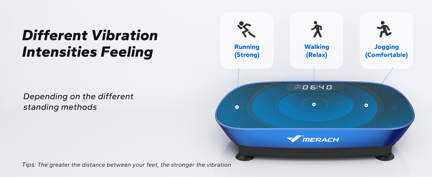 MERACH Vibration Plate Exercise Machine