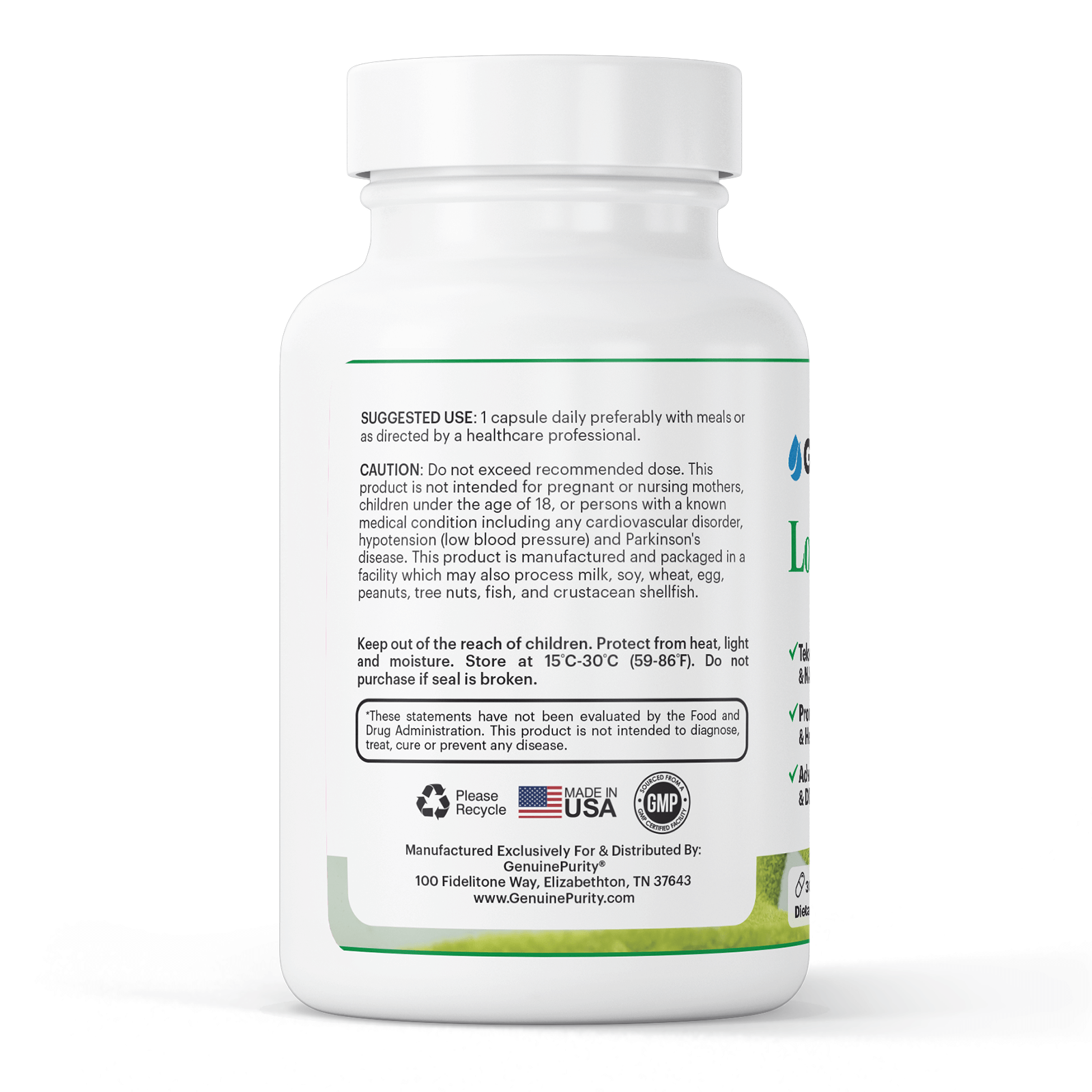 GenuinePurity Longevity+