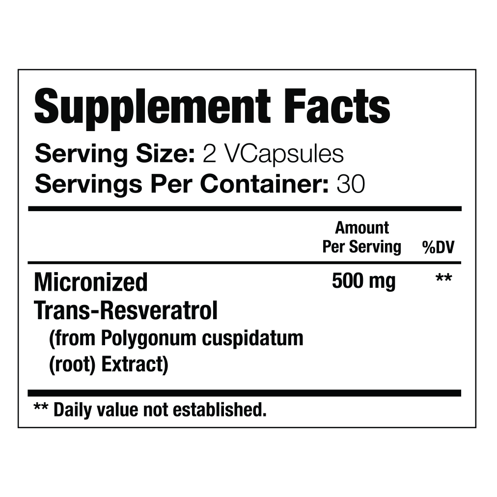 GenuinePurity Trans-Resveratrol