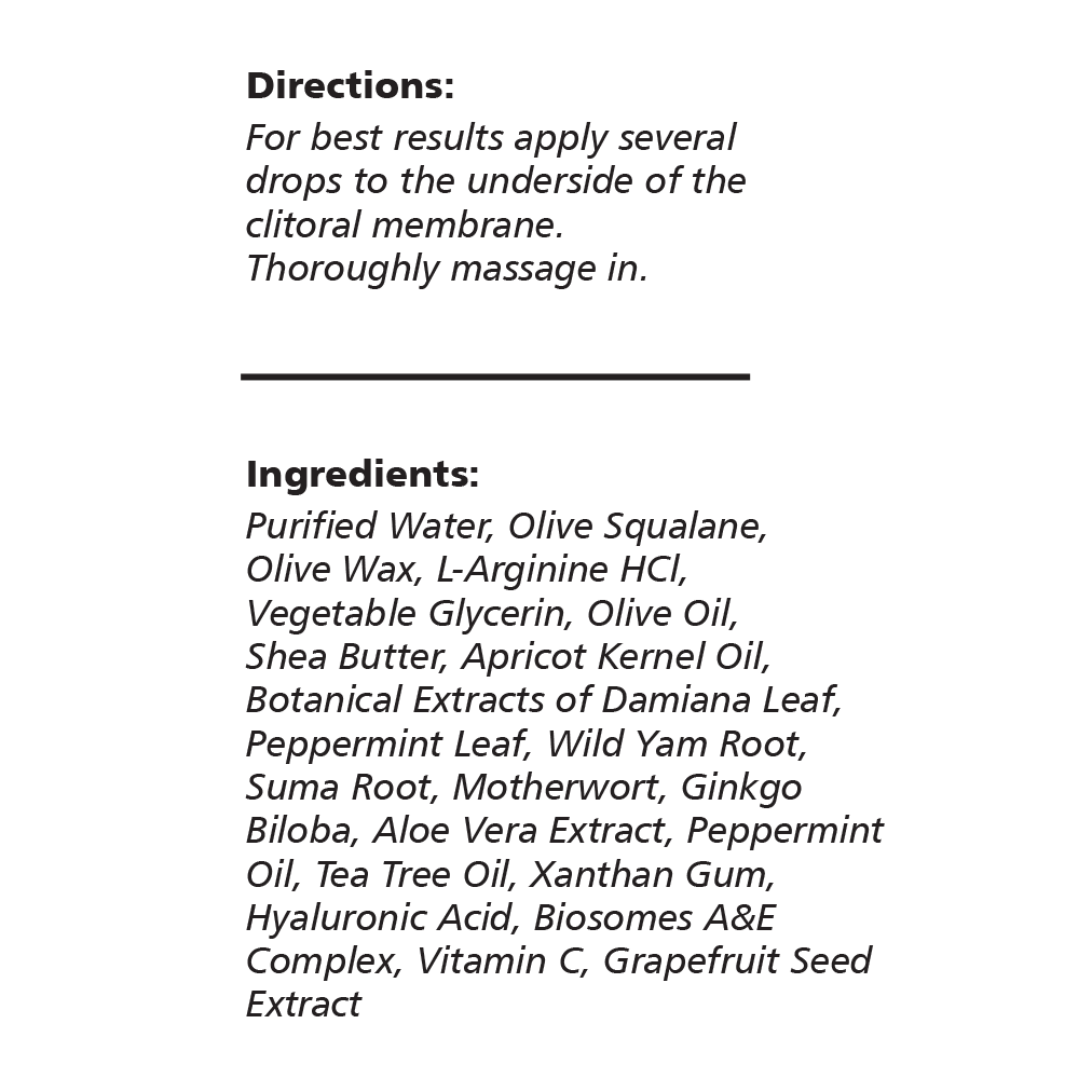 Vigorelle Instant Arousal Gel for Women