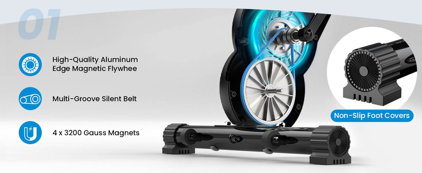 Birdfeel Foldable Multifunctional Stationary Exercise Bike