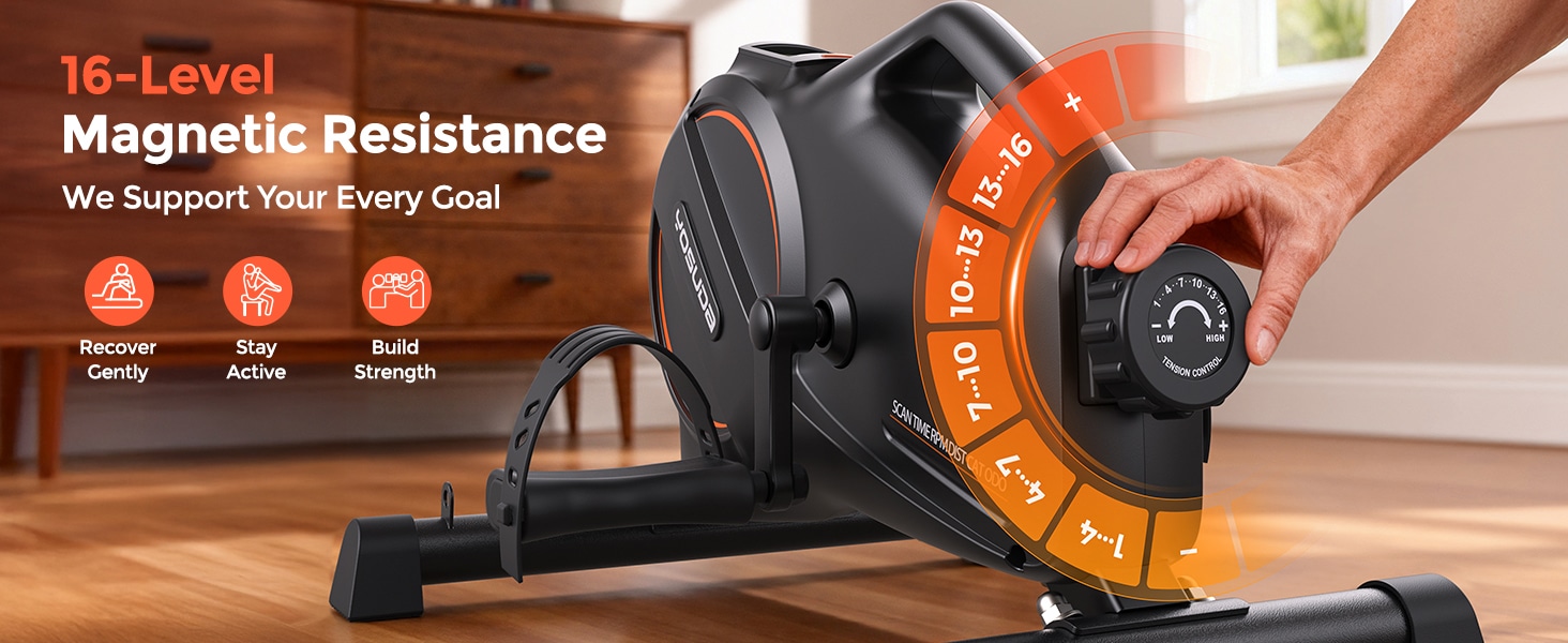 YOSUDA Under Desk Bike Pedal Exerciser