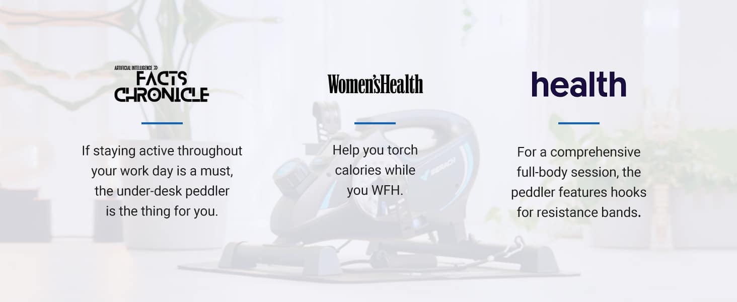 MERACH Under Desk Bike Pedal Exerciser