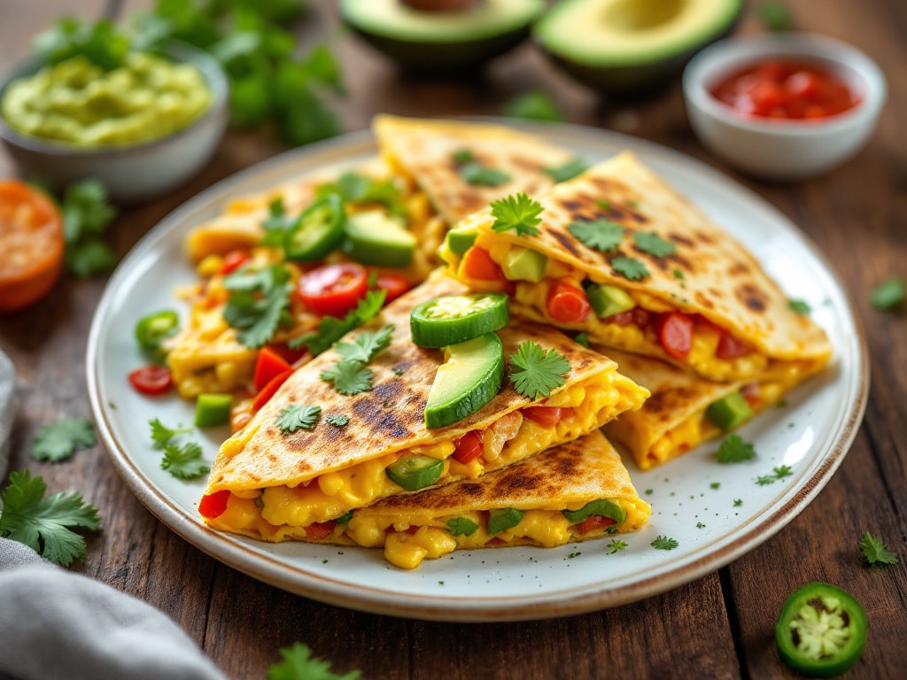 keto breakfast quesadilla