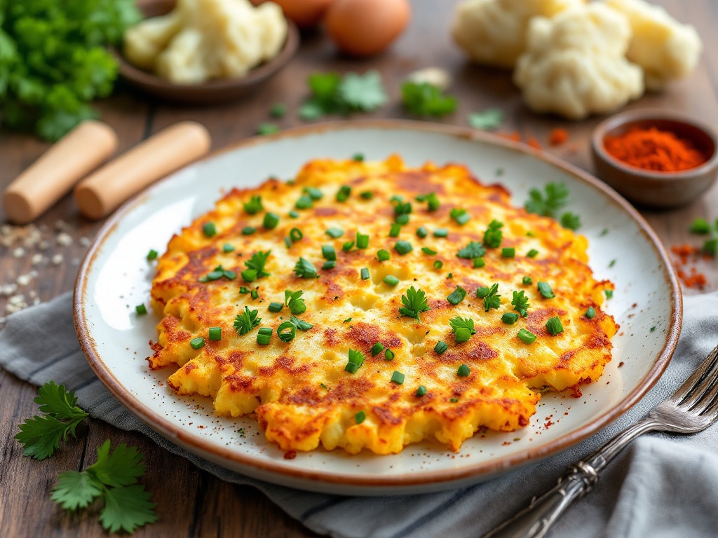 cauliflower hash browns