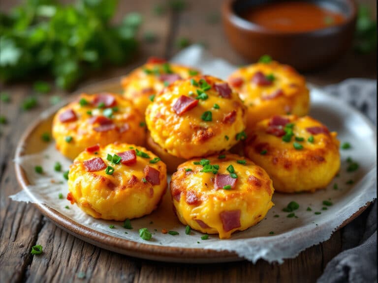 ham and cheese egg bites