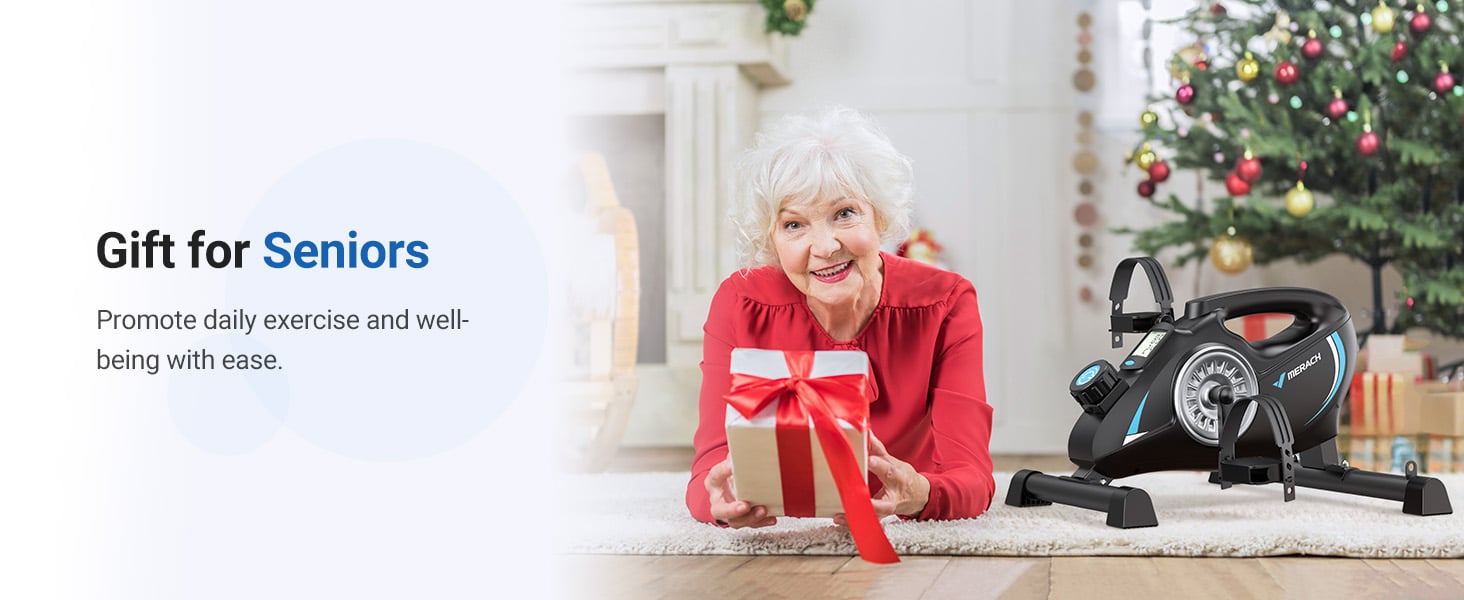 MERACH Under Desk Bike Pedal Exerciser