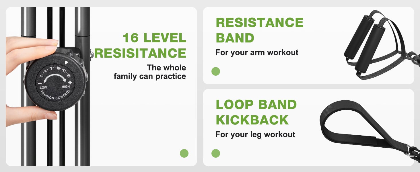 Goimu 5-in-1 Foldable Stationary Exercise Bike