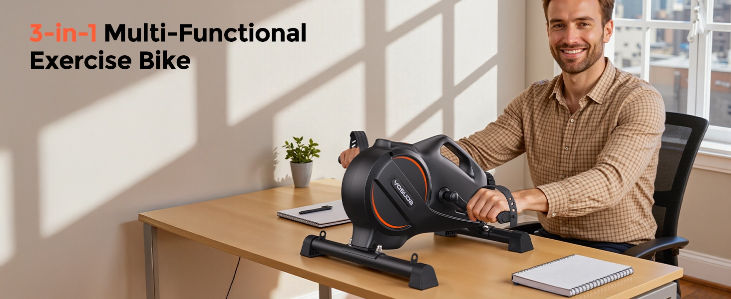 YOSUDA Under Desk Bike Pedal Exerciser