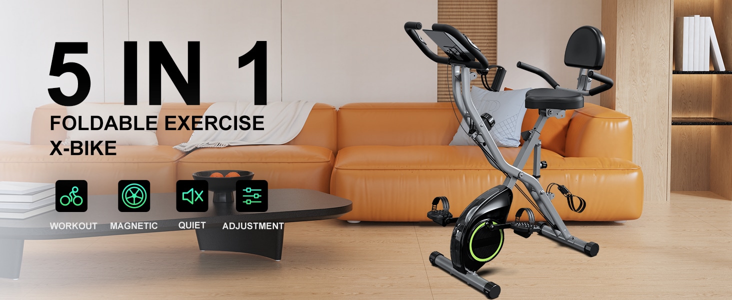 USLIM Foldable Exercise Bike