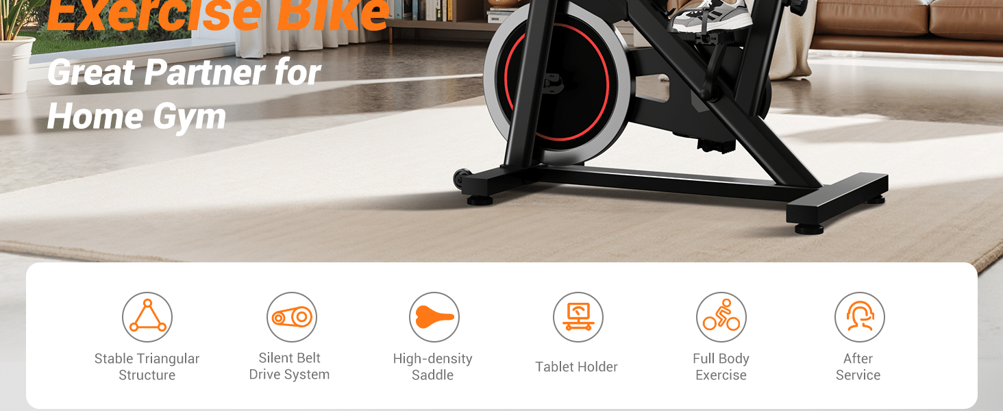 CURSOR FITNESS Exercise Bike