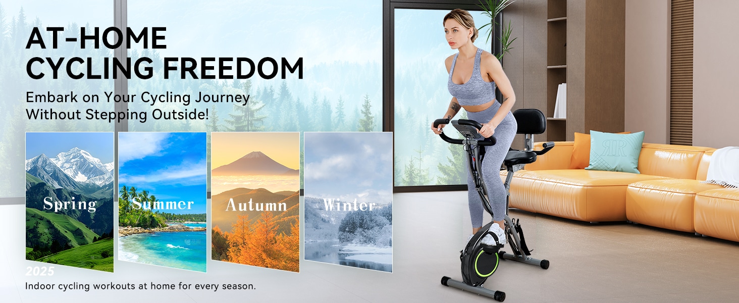 USLIM Foldable Exercise Bike
