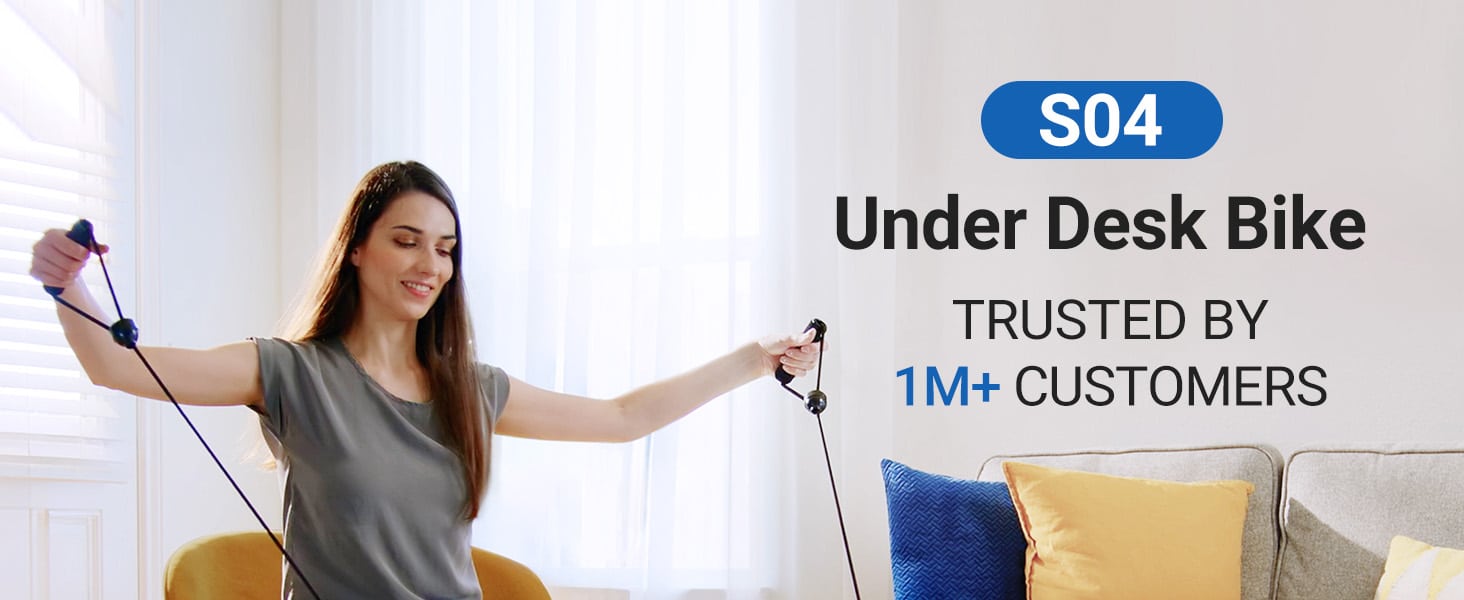 MERACH Under Desk Bike Pedal Exerciser