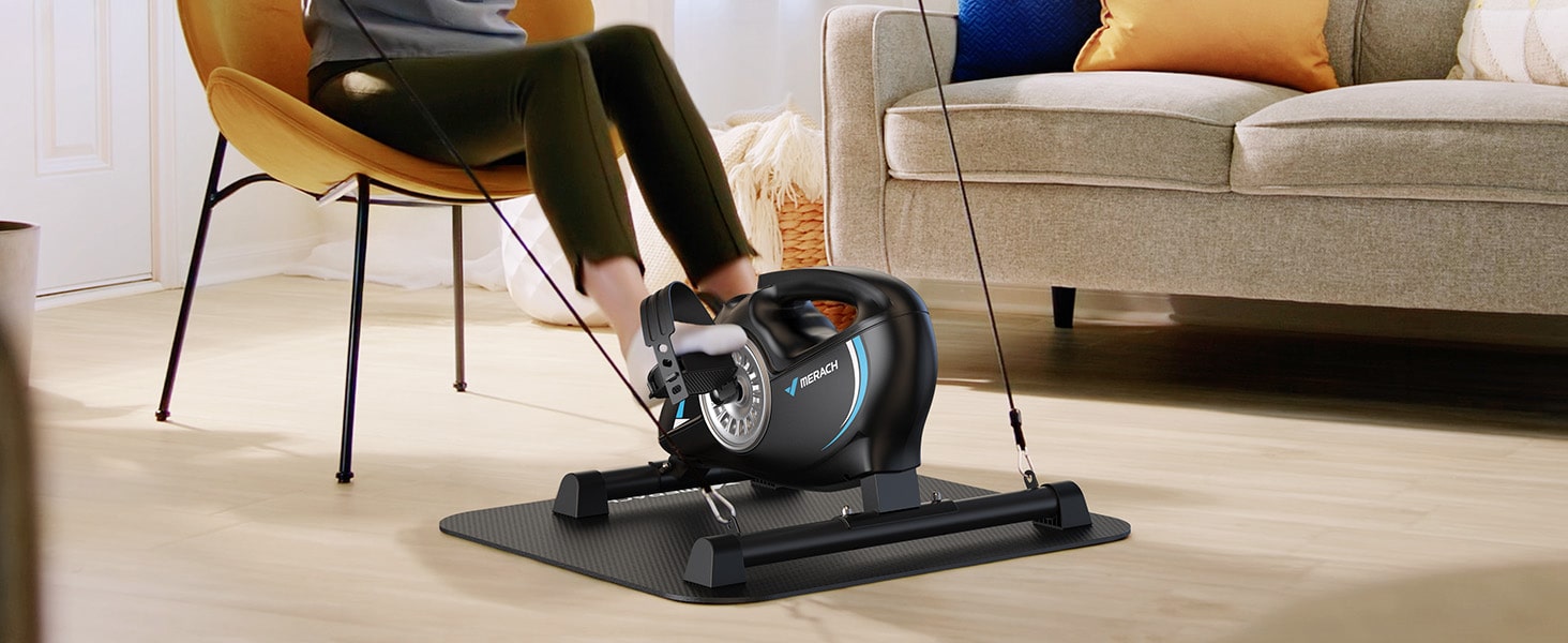 MERACH Under Desk Bike Pedal Exerciser