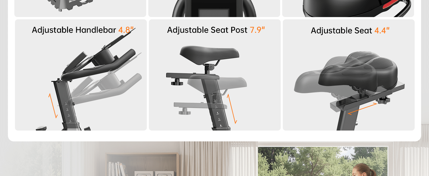 CURSOR FITNESS Exercise Bike