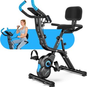 Birdfeel Foldable Multifunctional Stationary Exercise Bike