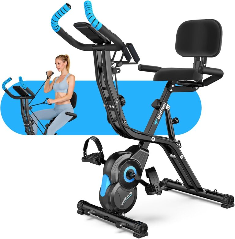 Birdfeel Foldable Multifunctional Stationary Exercise Bike