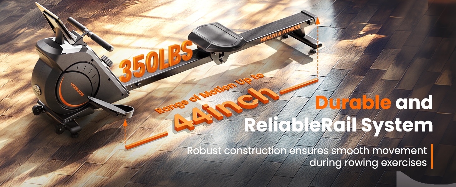 YOSUDA Magnetic Rowing Machine for Home