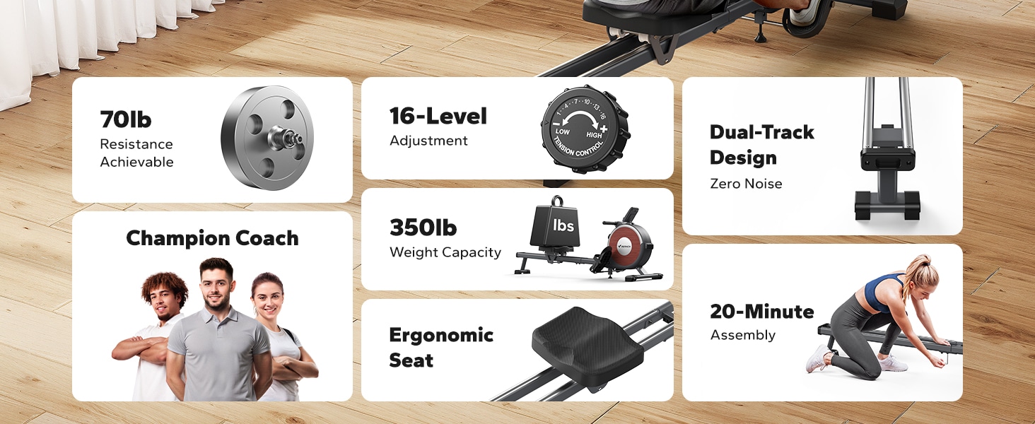 MERACH Rowing Machines for Home