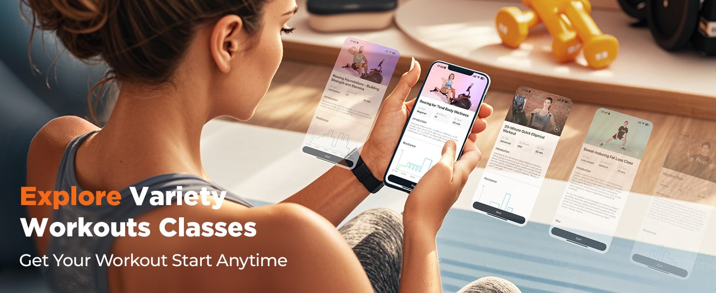 YOSUDA Magnetic Rowing Machine for Home