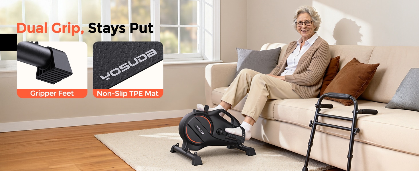 YOSUDA Under Desk Bike Pedal Exerciser