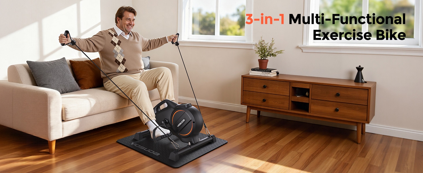 YOSUDA Under Desk Bike Pedal Exerciser