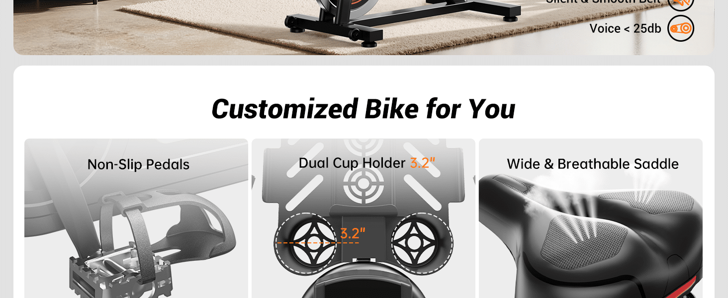 CURSOR FITNESS Exercise Bike