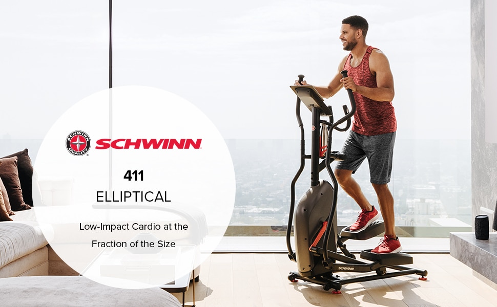 Schwinn 411 Compact Elliptical Machine
