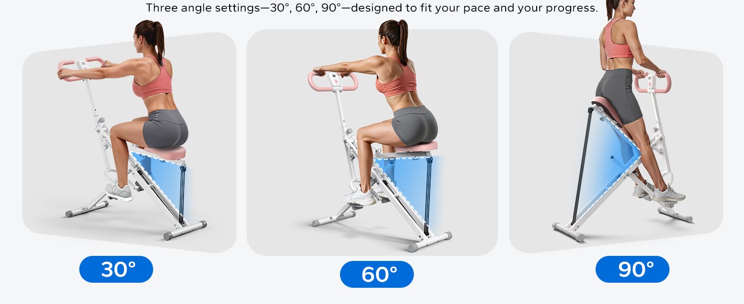 MERACH R07 2 in 1 Squat Rowing Machine