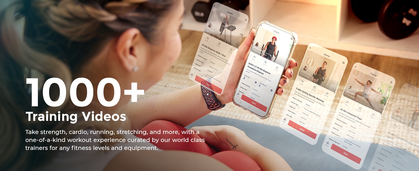 Sunny Health & Fitness Smart Compact Rowing Machine